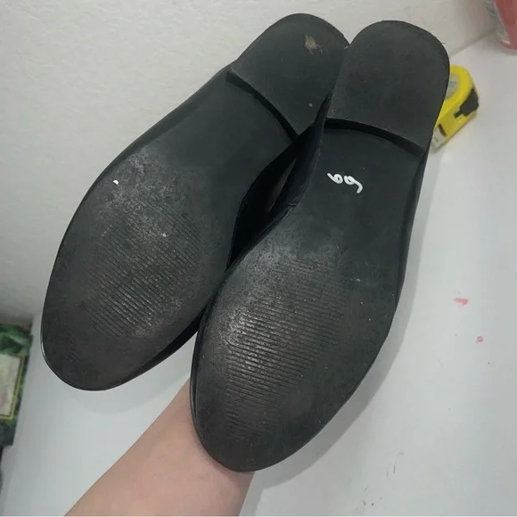 Steve Madden Kandi black leather loafer mules size 6 - Picture 9 of 9